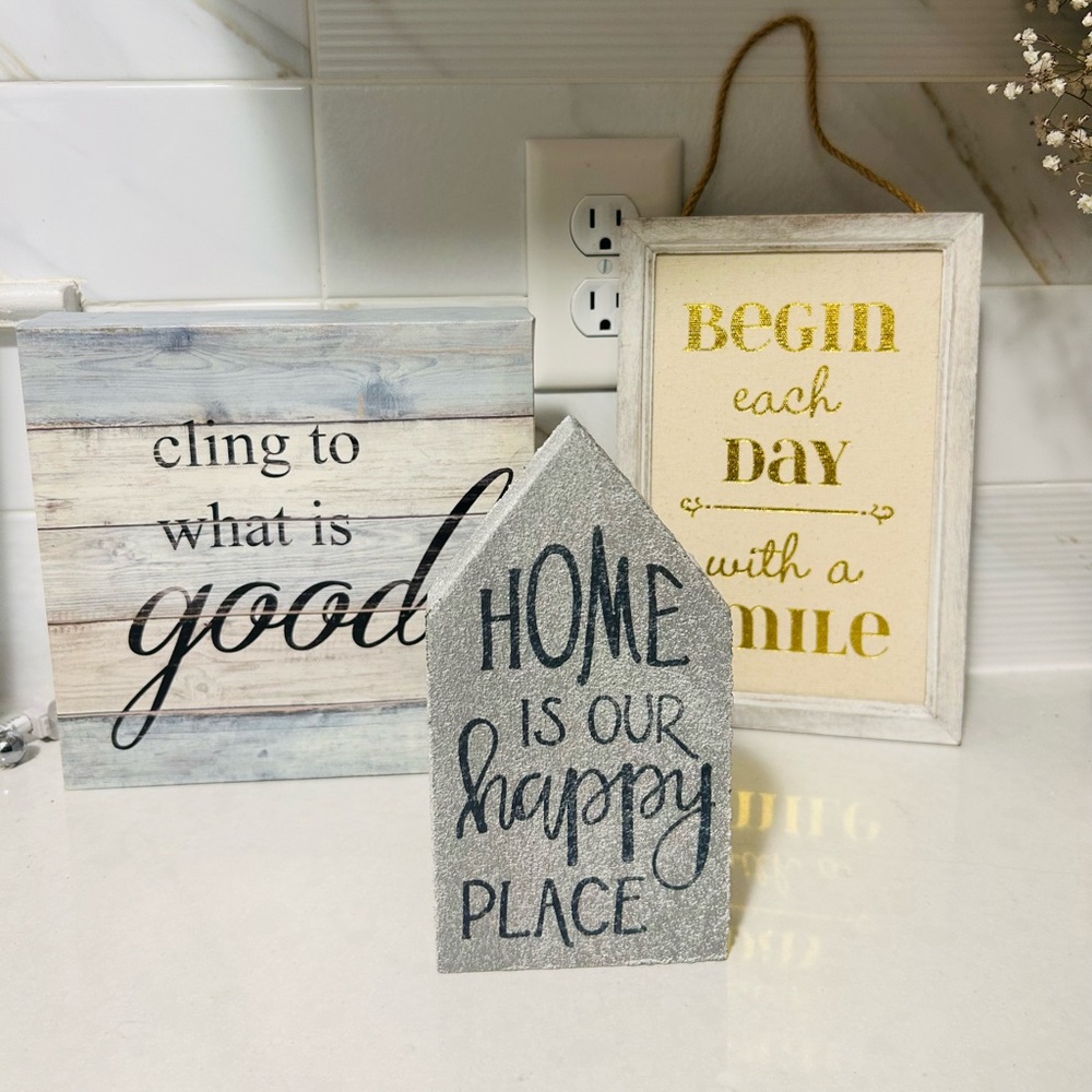Decorative Sign Set